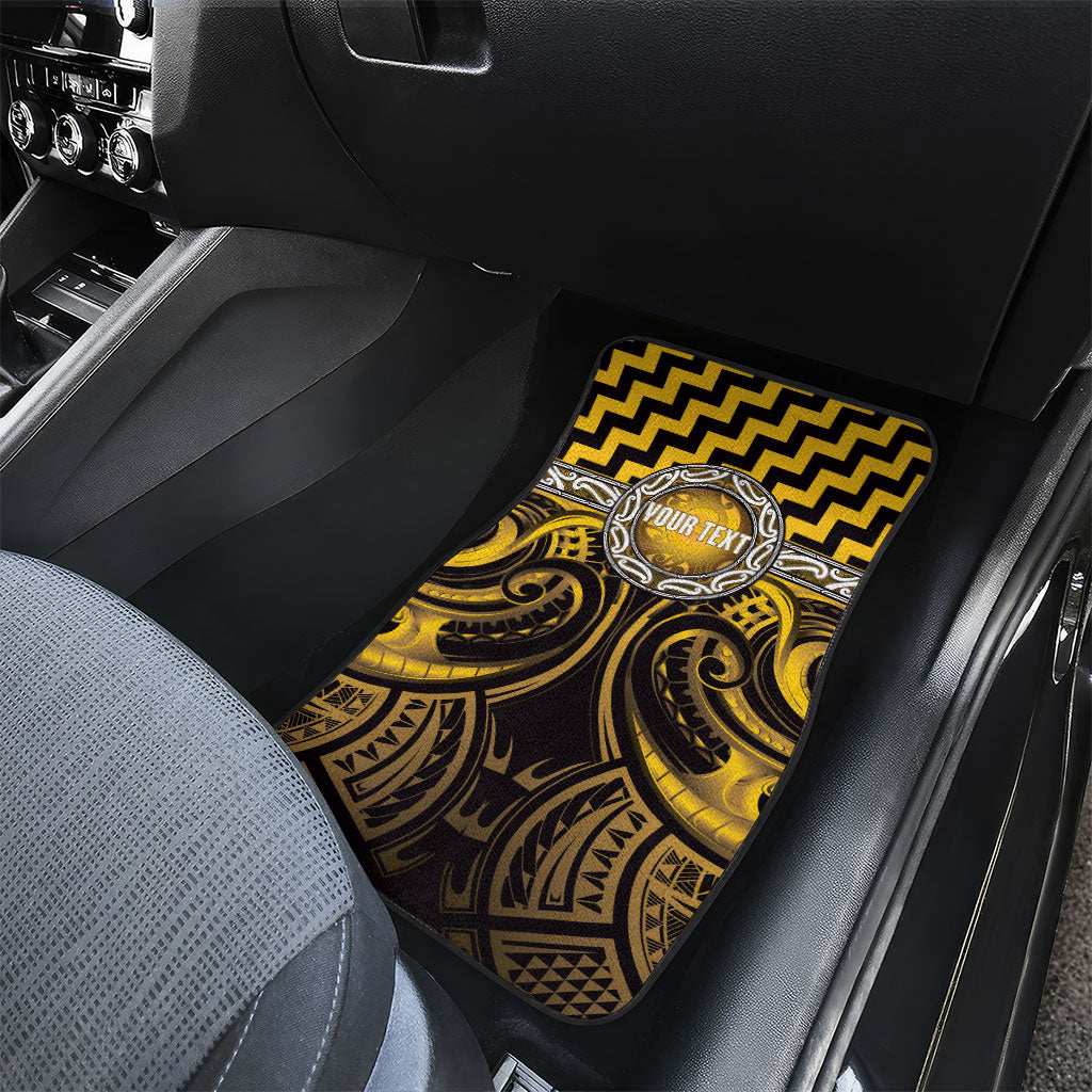 Aotearoa Ngati Porou Personalised Car Mats Maori Iwi Poutama Puhoro Tattoo