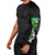 New Zealand and Ireland Rugby Custom Arm Sleeves Maori Tiki Fern Irish Celtic Cross - Polynesian Pride