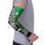 New Zealand and Ireland Rugby Custom Arm Sleeves Maori Tiki Fern Irish Celtic Cross - Polynesian Pride