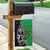 New Zealand and Ireland Rugby Custom Garden Flag Maori Tiki Fern Irish Celtic Cross - Polynesian Pride