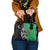 New Zealand and Ireland Rugby Custom Shoulder Handbag Maori Tiki Fern Irish Celtic Cross - Polynesian Pride