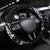 New Zealand and Ireland Rugby Steering Wheel Cover Maori Tiki Fern Irish Celtic Cross - Polynesian Pride