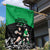 New Zealand and Ireland Rugby Garden Flag Chicago 2025 Go All Black Shamrocks - Polynesian Pride