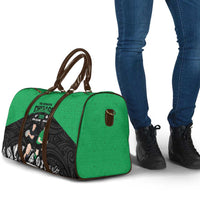 New Zealand and Ireland Rugby Travel Bag Chicago 2025 Go All Black Shamrocks - Polynesian Pride