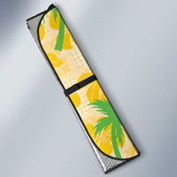 Aloha Hawaii Christmas Auto Sun Shade Mele Kalikimaka Funny Santa Palaka Quilt Motifs - Polynesian Pride