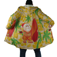 Aloha Hawaii Christmas Cloak Mele Kalikimaka Funny Santa Palaka Quilt Motifs - Polynesian Pride