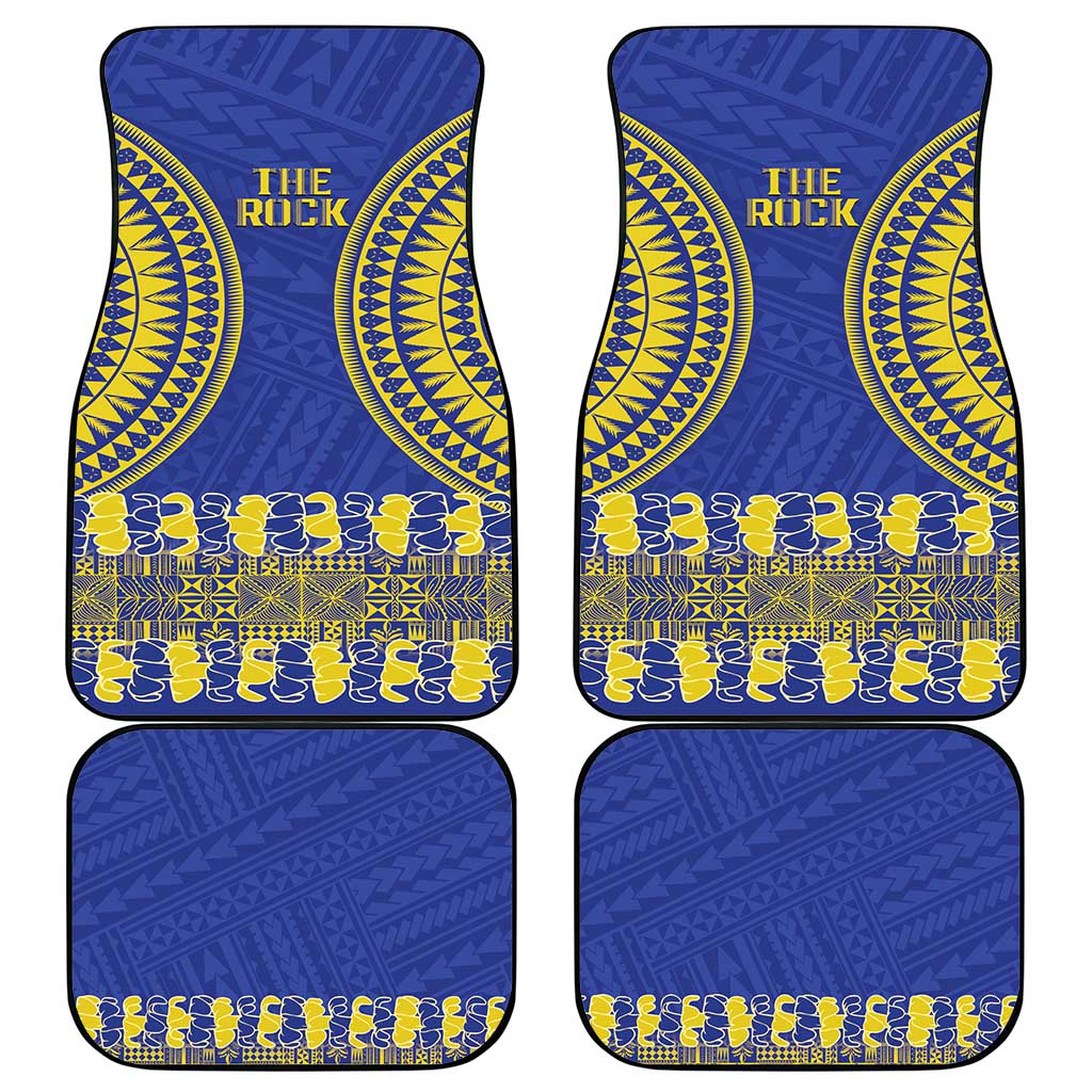 Fakaalofa Lahi Atu Niue Car Mats Siapo Pattern With Puakenikeni