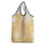 Niue Language Week Grocery Bag The Rock Coconut Crab - Siapo Gold Pastel