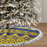 Tokelau Language Week Tree Skirt Tokelauan Tuluma With Gardenia Thunbergia LT14 - Polynesian Pride