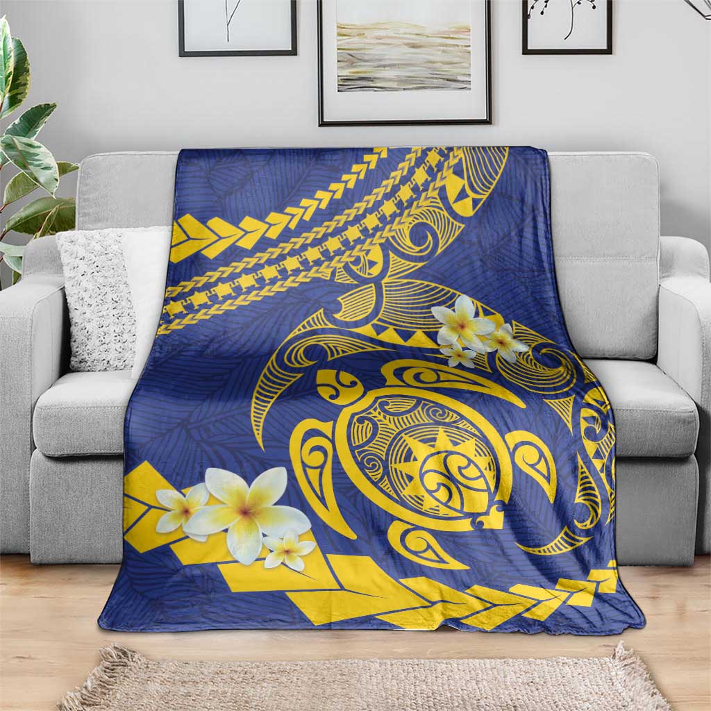 Te Vaiaho o te Gagana Tokelau Blanket Polynesian Turtle - Malo Ni!