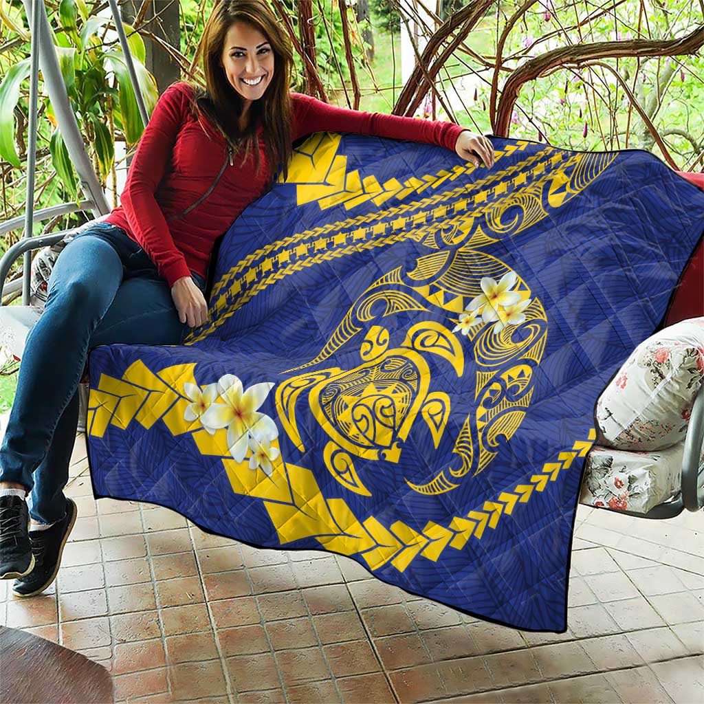 Te Vaiaho o te Gagana Tokelau Quilt Polynesian Turtle - Malo Ni!
