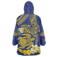 Te Vaiaho o te Gagana Tokelau Wearable Blanket Hoodie Polynesian Turtle - Malo Ni!