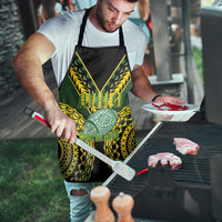 Avaiki Cook Islands Rugby Apron Kuki Airani Tatau Black LT14 - Polynesian Pride
