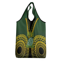 Avaiki Cook Islands Rugby Grocery Bag Kuki Airani Tatau Black LT14 - Polynesian Pride