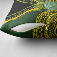 Avaiki Cook Islands Rugby Pillow Cover Kuki Airani Tatau Black LT14 - Polynesian Pride