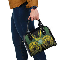 Avaiki Cook Islands Rugby Shoulder Handbag Kuki Airani Tatau Black LT14 - Polynesian Pride