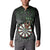 Personalised New Zealand Darts Button Sweatshirt Dartboard Maori Fern Puhoro Art