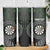 Personalised New Zealand Darts Skinny Tumbler Dartboard Maori Fern Puhoro Art