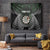 Personalised New Zealand Darts Tapestry Dartboard Maori Fern Puhoro Art