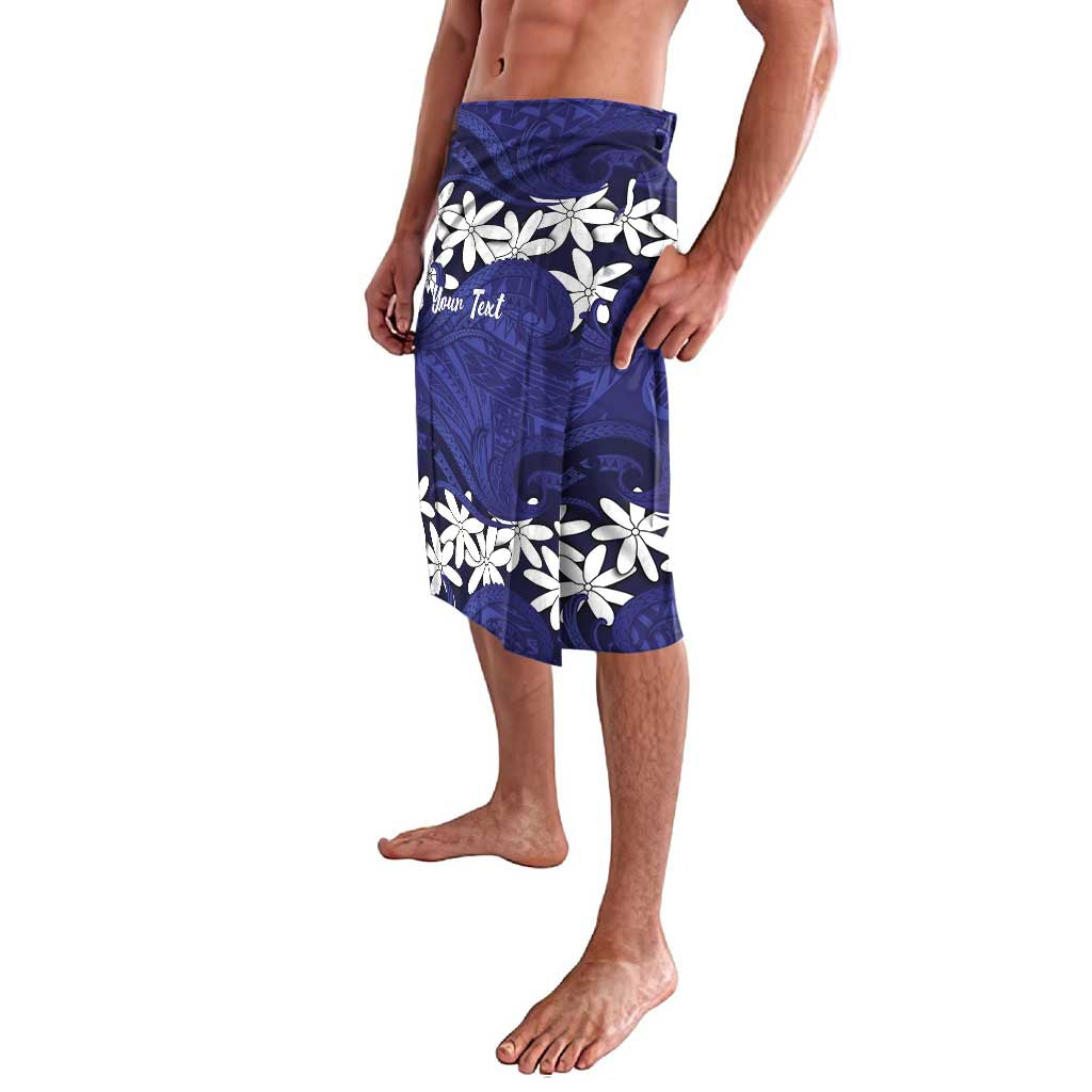 Personalised Cook Islands Pukapuka Lavalava Tiare Maori Polynesian Waves Tattoo