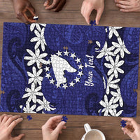 Personalised Cook Islands Pukapuka Puzzle Tiare Maori Polynesian Waves Tattoo