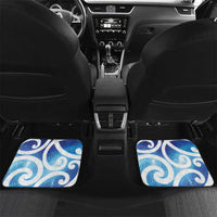 Kekeru New Zealand Matariki Car Mats Kukupa Kowhai Maori New Year Blue Version