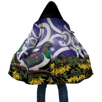 Kekeru New Zealand Matariki Cloak Kukupa Kowhai Maori New Year Purple Version LT14 Unisex Purple - Polynesian Pride