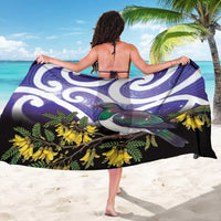 Kekeru New Zealand Matariki Sarong Kukupa Kowhai Maori New Year Purple Version LT14 - Polynesian Pride