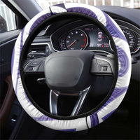 Kekeru New Zealand Matariki Steering Wheel Cover Kukupa Kowhai Maori New Year Purple Version