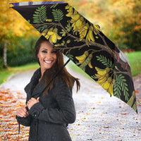 Kekeru New Zealand Matariki Umbrella Kukupa Kowhai Maori New Year Purple Version LT14 - Polynesian Pride