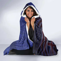Personalized Hawaii Statehood Day Hooded Blanket 66th Anniversary LT14 - Polynesian Pride
