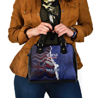 Personalized Hawaii Statehood Day Shoulder Handbag 66th Anniversary - Polynesian Pride