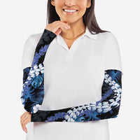 Polu Aloha Hawaii Lei Arm Sleeves Tropical Flowers Elegant Vibe - Polynesian Pride
