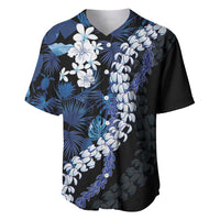 Polu Aloha Hawaii Lei Baseball Jersey Tropical Flowers Elegant Vibe - Polynesian Pride