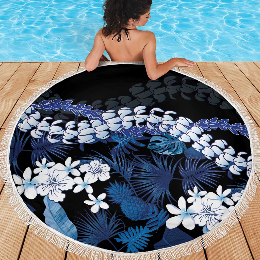 Polu Aloha Hawaii Lei Beach Blanket Tropical Flowers Elegant Vibe - Polynesian Pride