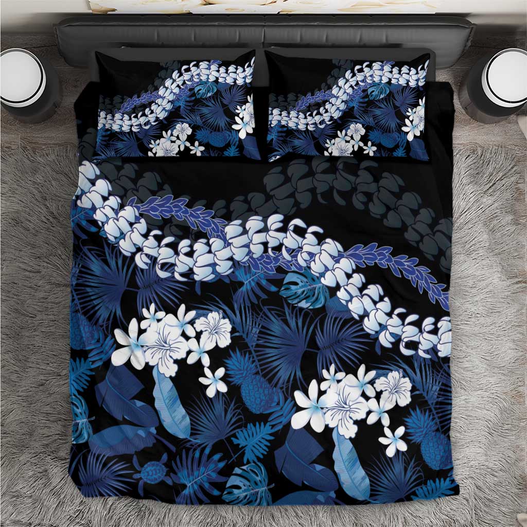 Polu Aloha Hawaii Lei Bedding Set Tropical Flowers Elegant Vibe - Polynesian Pride