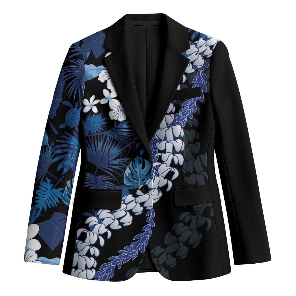 Polu Aloha Hawaii Lei Blazer Tropical Flowers Elegant Vibe - Polynesian Pride