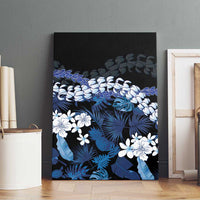 Polu Aloha Hawaii Lei Canvas Wall Art Tropical Flowers Elegant Vibe - Polynesian Pride
