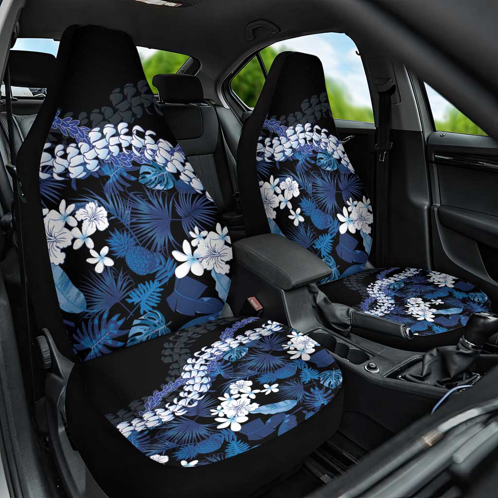 Polu Aloha Hawaii Lei Car Seat Cover Tropical Flowers Elegant Vibe - Polynesian Pride