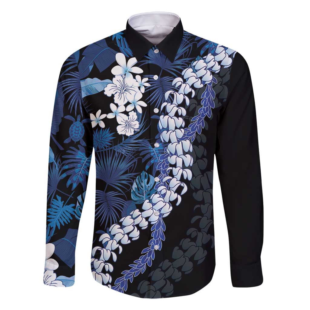 Polu Aloha Hawaii Lei Family Matching Mermaid Dress and Hawaiian Shirt Tropical Flowers Elegant Vibe - Polynesian Pride