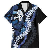 Polu Aloha Hawaii Lei Family Matching Puletasi and Hawaiian Shirt Tropical Flowers Elegant Vibe - Polynesian Pride