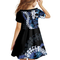 Polu Aloha Hawaii Lei Family Matching Tank Maxi Dress and Hawaiian Shirt Tropical Flowers Elegant Vibe - Polynesian Pride