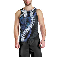 Polu Aloha Hawaii Lei Men Tank Top Tropical Flowers Elegant Vibe - Polynesian Pride