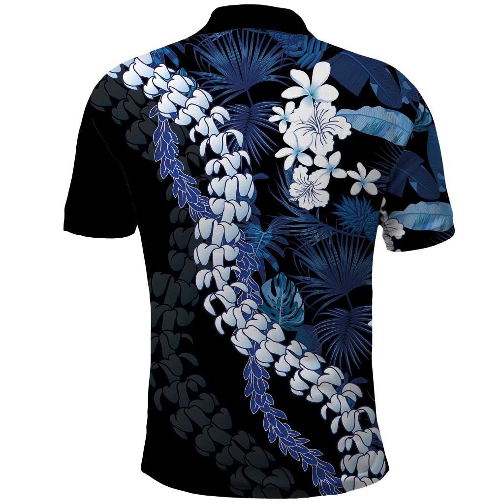 Polu Aloha Hawaii Lei Polo Shirt Tropical Flowers Elegant Vibe - Polynesian Pride