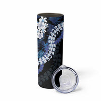Polu Aloha Hawaii Lei Skinny Tumbler Tropical Flowers Elegant Vibe - Polynesian Pride