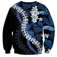 Polu Aloha Hawaii Lei Sweatshirt Tropical Flowers Elegant Vibe - Polynesian Pride