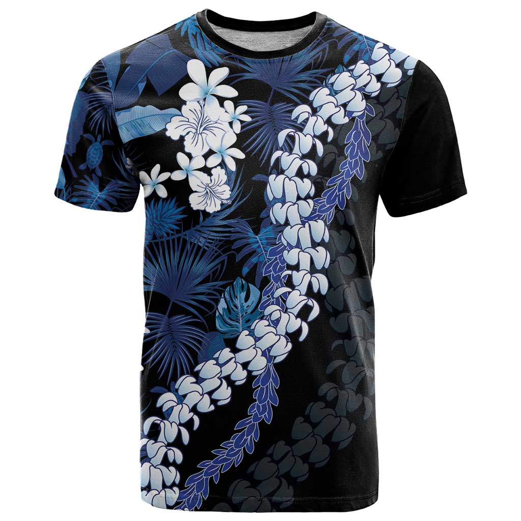 Polu Aloha Hawaii Lei T Shirt Tropical Flowers Elegant Vibe - Polynesian Pride