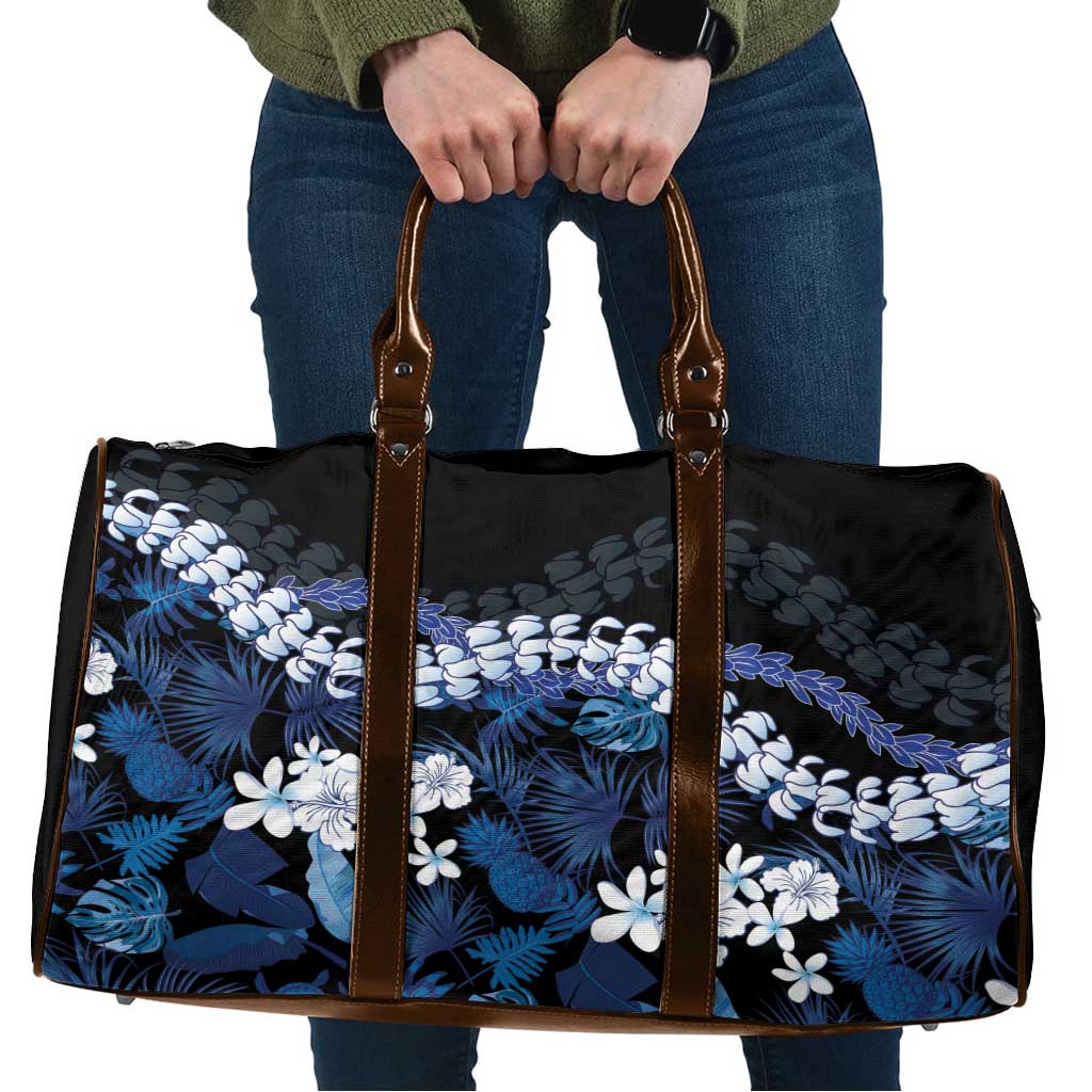 Polu Aloha Hawaii Lei Travel Bag Tropical Flowers Elegant Vibe - Polynesian Pride