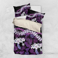 Poni Aloha Hawaii Lei Bedding Set Tropical Flowers Elegant Vibe - Polynesian Pride