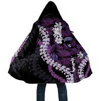 Poni Aloha Hawaii Lei Cloak Tropical Flowers Elegant Vibe - Polynesian Pride